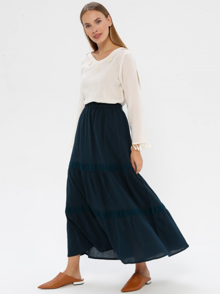 Sile Bezi Etek: Dış Giyim ile Blazer ve Trençkot Kombinleri